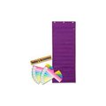 Pacon Corporation Pacon® Dry Erase Activity Pocket Chart, 14 Rows, 13" x 34", Purple 20410
